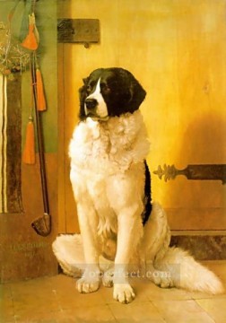 動物 Painting - 犬の研究 ジャン・レオン・ジェローム